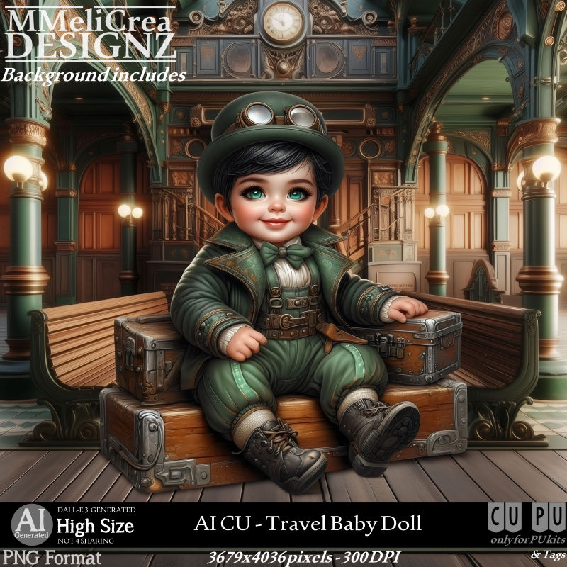 (image for) AI - CU Travel Baby Doll (CU4PU/PNG)